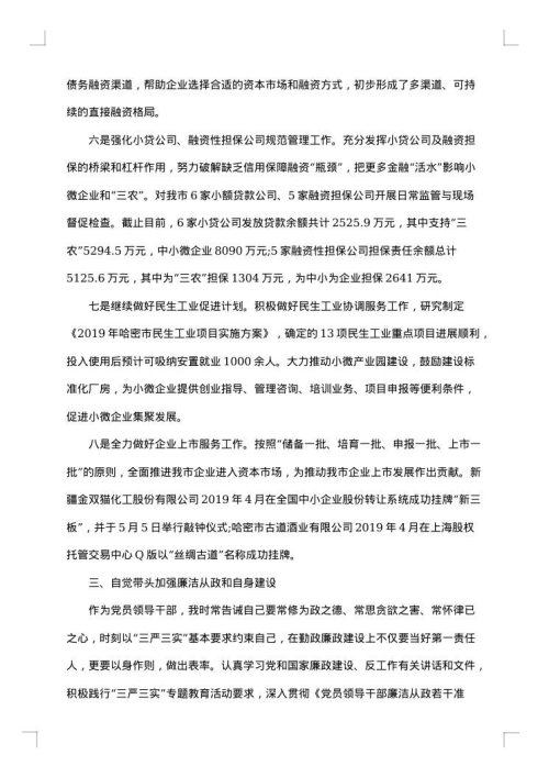 年终述职述廉报告