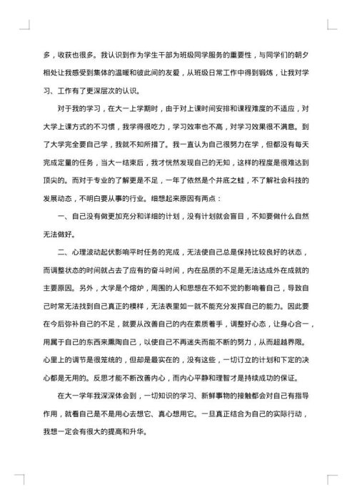 2025年大学生全年工作总结