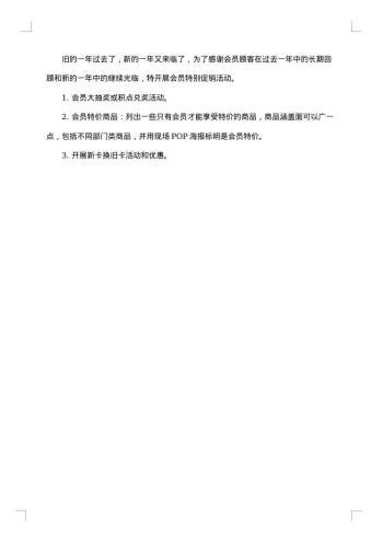 元旦促销方案