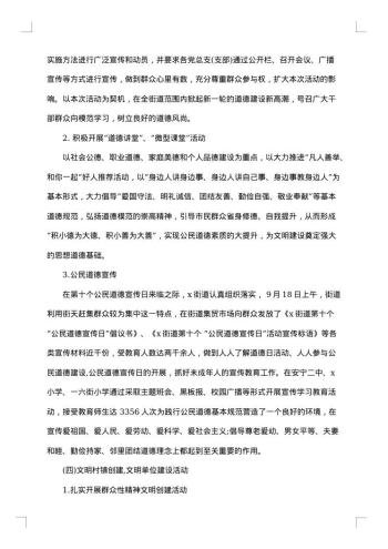 创建文明社区工作总结