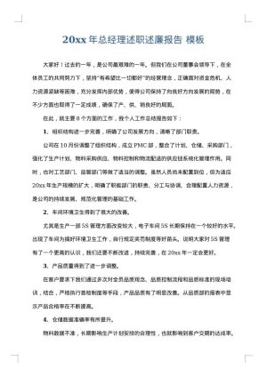 2025年总经理述职述廉报告
