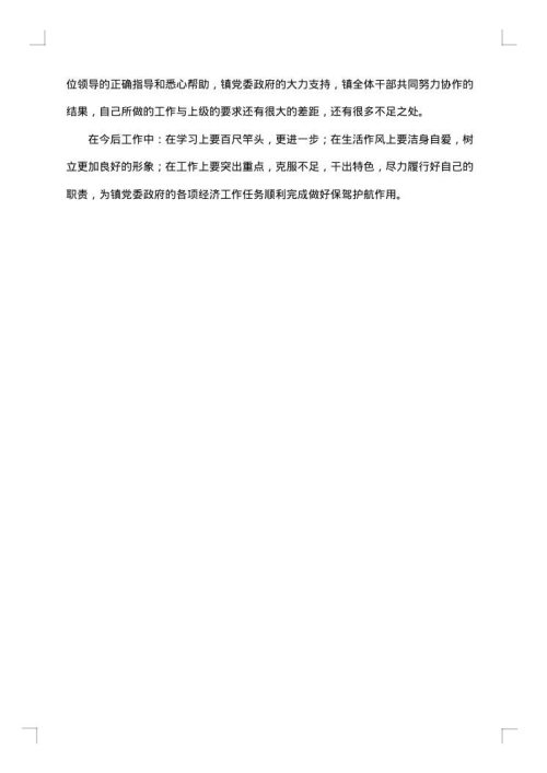 2025年干部个人工作总结范文