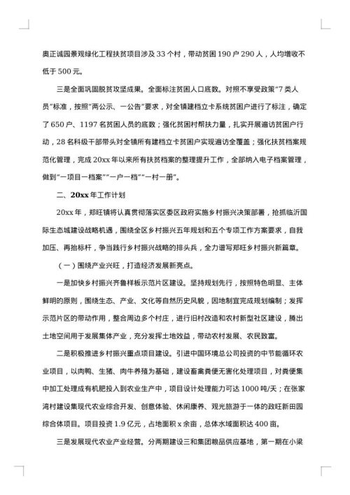 2025年乡村振兴专干工作总结