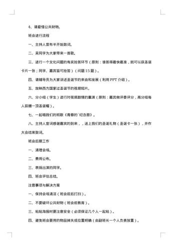 20xx年圣诞节晚会策划书