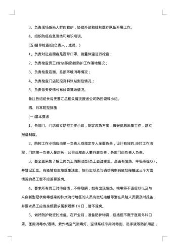 超市整改方案