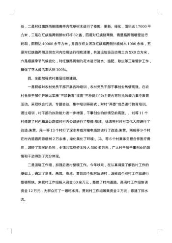 20xx年乡镇上半年工作总结