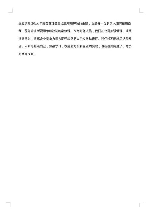2025年关于财务年度个人总结范文