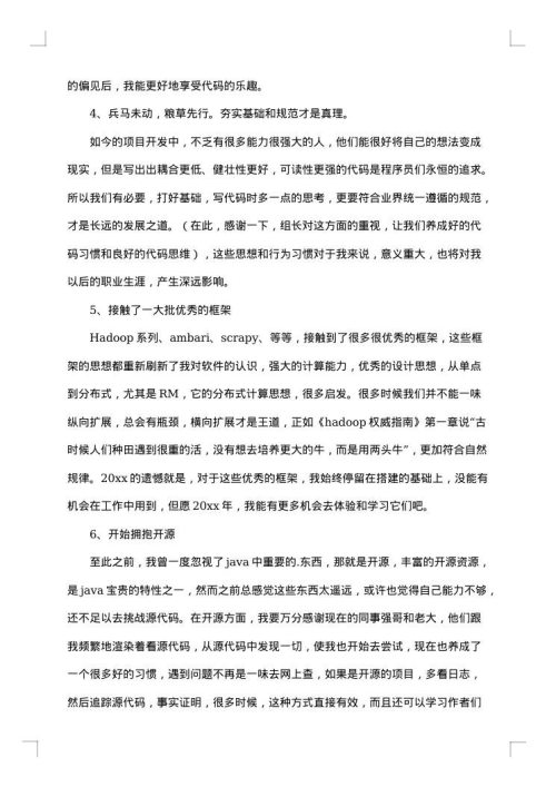 2025年程序员个人工作总结范文