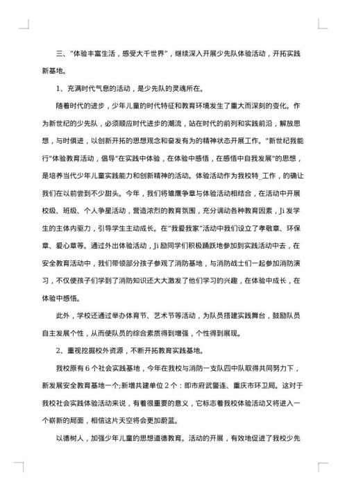 2025年小学少先队工作总结