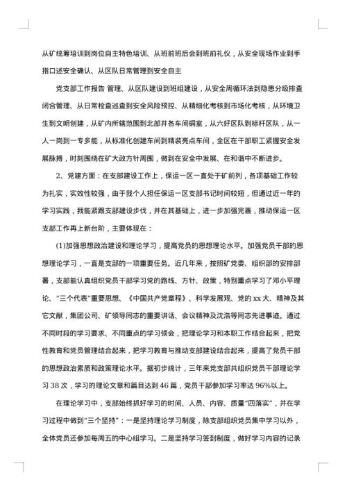 2025年党支部述职报告