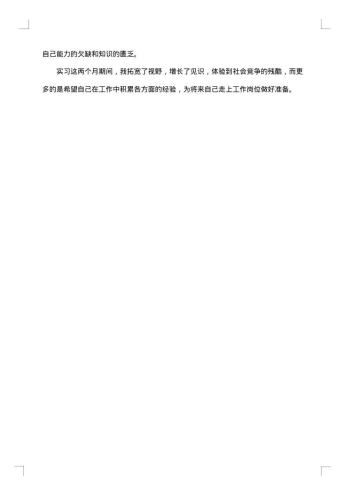毕业生美术行业实习报告