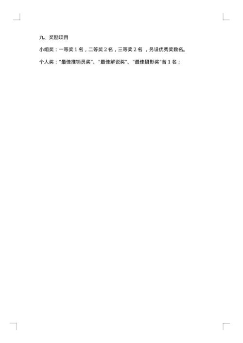 技能大赛策划书范文