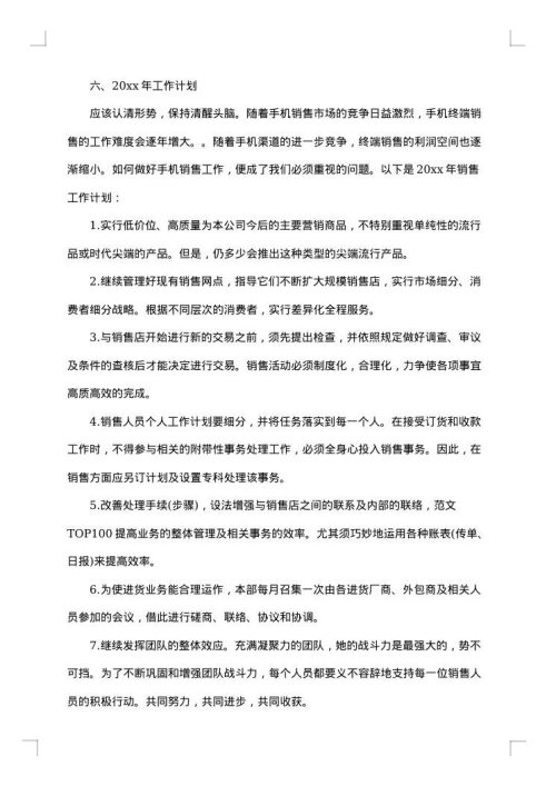 2025年手机销售总结