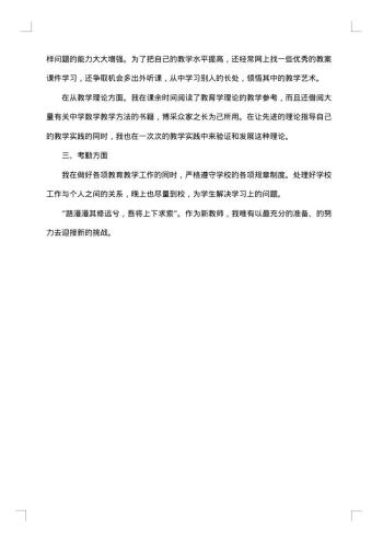试用期教师辞职报告