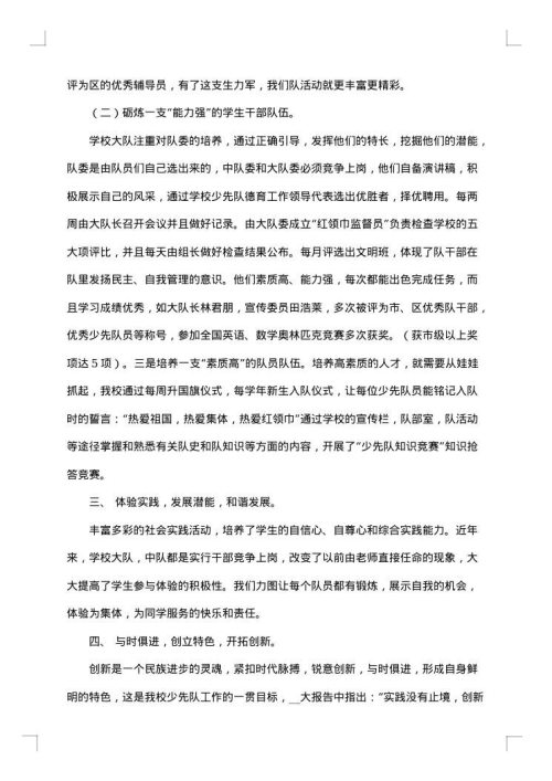 2025年少先队大队工作总结