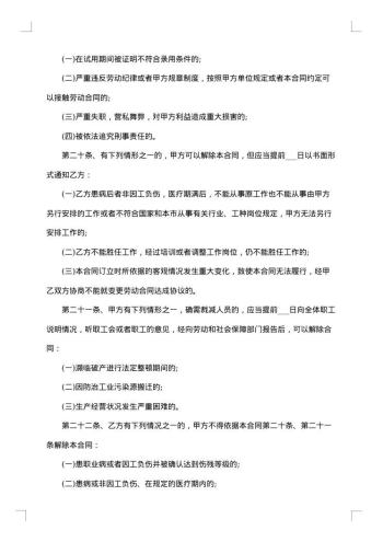 公司劳动合同(技术总监)