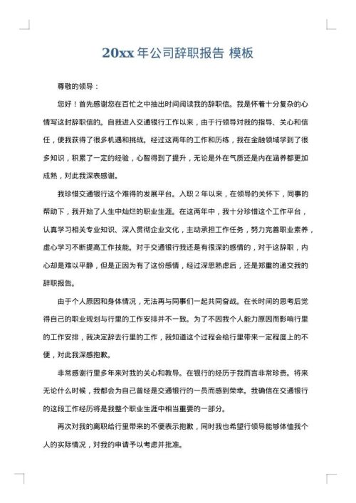2025年公司辞职报告